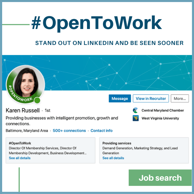 How Does The “open to work” 0ption Work?